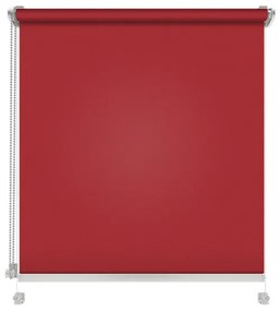Gario Roleta Mini Standard Štruktúrovaná Červená Šírka: 135 cm, Výška: 220 cm