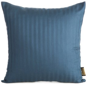 SATÉNOVÁ OBLIEČKA NA VANKÚŠ VERA 40X40 CM TMAVOMODRÁ