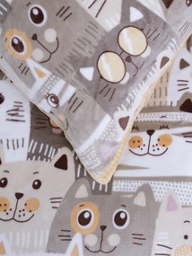 Obliečka na vankúš mikroplyš Exclusive 50 × 70 cm - Mačacia invázia