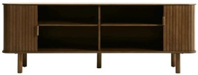 Dizajnový TV stolík Parveen 160 cm dymový dub