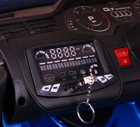 RAMIZ Elektrické autíčko Audi Q7 Quattro S-Line + diaľkové ovládanie + EVA + MP3 LED rádio