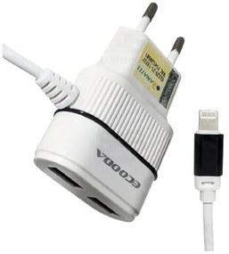 Vysokorýchlostná nabíjačka pre iPhone 2x USB – 3.6A