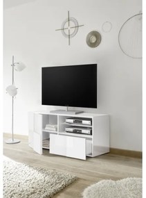 Televízny stolík SERIAN biely