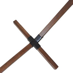 Drevený stojan na hojdaciu sieť