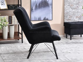 Relaxačné kreslo Dawntawn (čierna). Akcia -20%. Vlastná spoľahlivá doprava až k Vám domov. 1135669