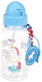 Modrá tritanová detská fľaša 500 ml Magical Unicorn – Rex London