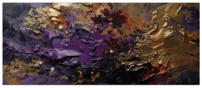 Obraz - Textúrovaná abstrakcia (120x50 cm)