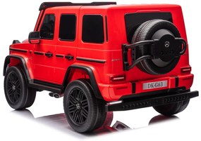 Elektrické autíčko Mercedes G63 AMG 4x200W XXL - červené