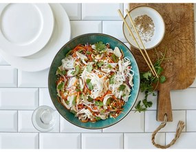 Zelená/čierna misa z kameniny ø 30 cm Gastro Green/Black – Bitz