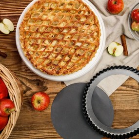 Tescoma DELÍCIA forma s vlnitým okrajom a odnímateľným dnom 28 cm