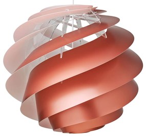 LE KLINT Swirl 3 Large – závesná lampa v medenej