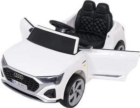 Elektrické autíčko Audi SQ8 biele / sivé