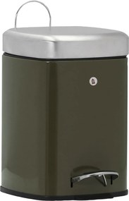 House Doctor Kovový odpadkový kôš Sort Deep Green 6 l