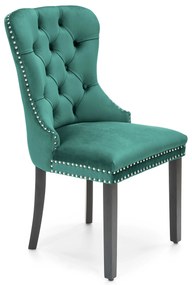 Jedálenska stolička Minety (smaragdová + čierna). Vlastná spoľahlivá doprava až k Vám domov. 1039713