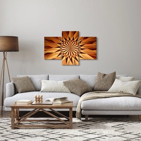 Obraz - Drevená koláž (90x60 cm)