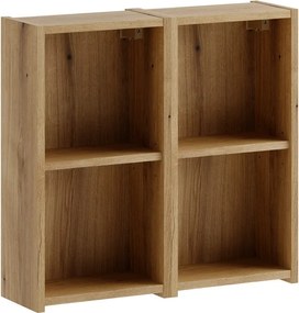 Závěsný koupelnový regál Nova Cashmere 60 cm dub coast evoke