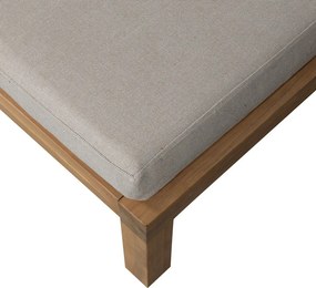 Sivobéžová čalúnená záhradná pohovka Relax – vtwonen