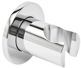 Držiak sprchy SAT Dark pevný chróm SATBSDPDACR