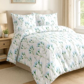 BAVLNENÉ OBLIEČKY COTTONLOVE 71463/1 160X200 CM, 2KS 70X80 CM VZOROVANÉ