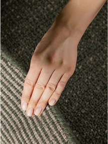 Tmavozelený ručne tkaný vlnený okrúhly koberec ø 200 cm Greenwich – Ted Baker