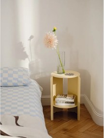 Oceľový okrúhly odkladací stolík ø 32 cm Wa – noo.ma