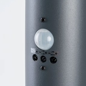 BRILAGI - Vonkajšia lampa so senzorom ELIA 1xE27/20W/230V IP44 100 cm antracit