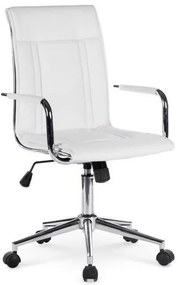 HALMAR, PORTO 2 kancelárska stolička, biela