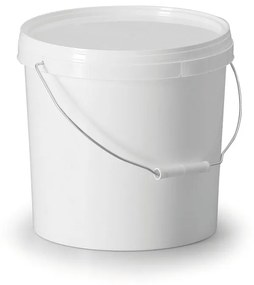 Plastové vedierko s vekom Standard 10,6 L