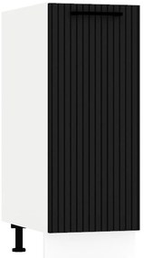 Skrinka do kuchyne  Kate d30 pl čierny hrášok