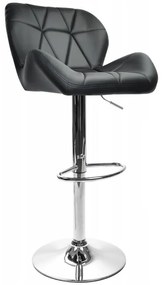 Barová stolička ZOYA čierna