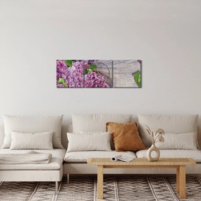 Obraz - Orgován (s hodinami) (90x30 cm)