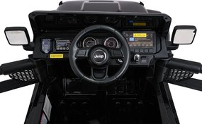 Ramiz Jeep Wrangler Rubicon LIFT elektrické autíčko pre deti čierne