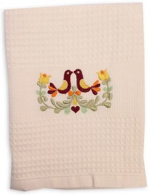 Utierka vaflová Ľudové vtáčiky