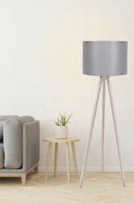 Stojacia lampa Tripod Cream Grey 118