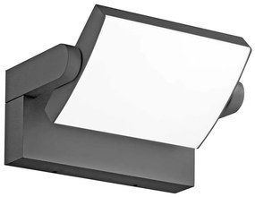 Ideal Lux - LED Vonkajšie nástenné svietidlo SWIPE LED/21W/230V antracit