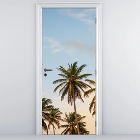 Fototapeta na dvere - Palmy (95x205cm)