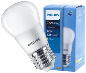 LED žiarovka E27 5W = 40W 470lm 2700K Teplá žiarovka PHILIPS