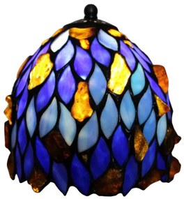 Jantarová stolová Tiffany 34*17Ø AMBER