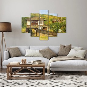 Obraz - Chalúpky v lete (150x105 cm)
