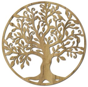 Obraz strom života do obývačky I Drevená nástenná dekorácia I SENTOP FB-HDF0206