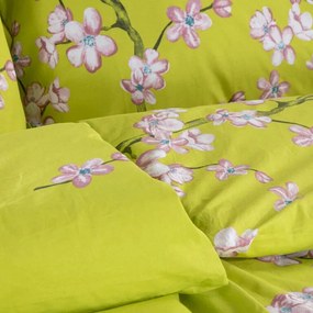 Bavlnené posteľné obliečky SAKURA štandardná dĺžka