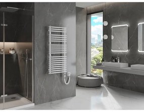 Mexen Akan, elektrické vykurovacie teleso 1080x500 mm + vykurovacia tyč 900 W, biela, W121-1080-500-2900-20