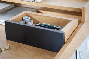 Písací stôl Studio 110cm dubový vzhľad