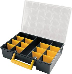 ARTPLAST Organizér s voliteľnými priehradkami a rukoväťou, 362x250x85 mm