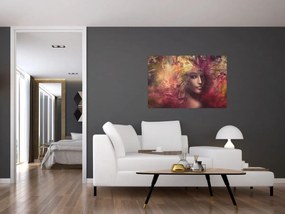 Obraz - Fantasy žena (90x60 cm)