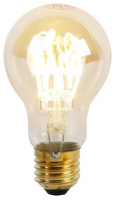 E27 stmievateľná LED špirálová lampa A60 goldline 4W 270 lm 2200K