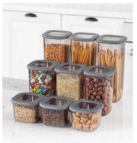 Dózy v súprave 9 ks na potraviny – Hermia