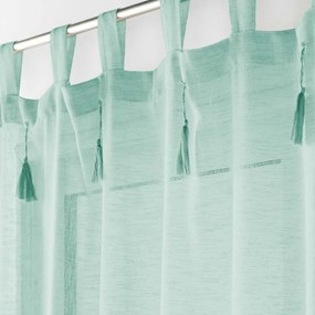 Zelená záclona 140x240 cm Dalila – douceur d'intérieur