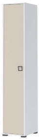 Skriňa 1D Kiki P1-BE/KI-01 white/sand