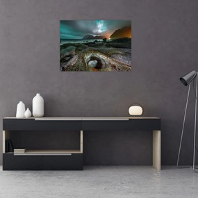 Obraz - Nočná scéna (70x50 cm)